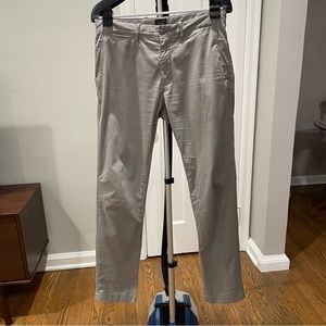 J. Crew Men’s chino pant, gray size 30 x 32
